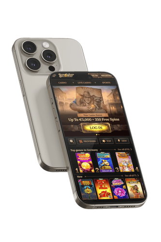 BetWest casino lobby with top slots and live tables
